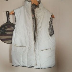Faux fur vest